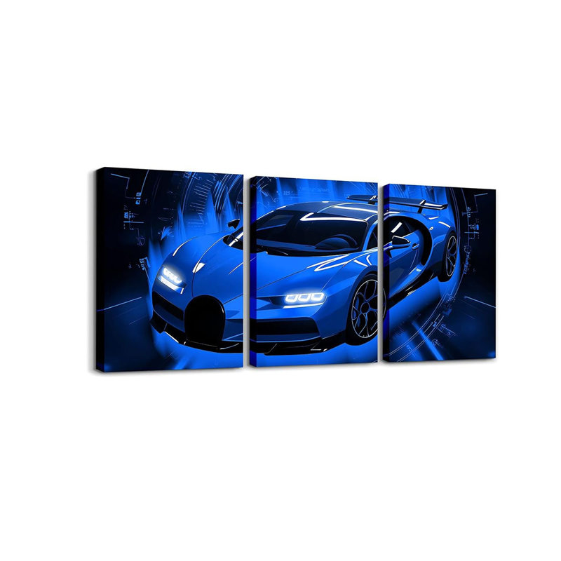 3 Piece Wrapped Canvas Print