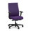 Chaise de bureau ergonomique en tissu HON Ignition 2.0, inclinaison avancée, structure noire, iris