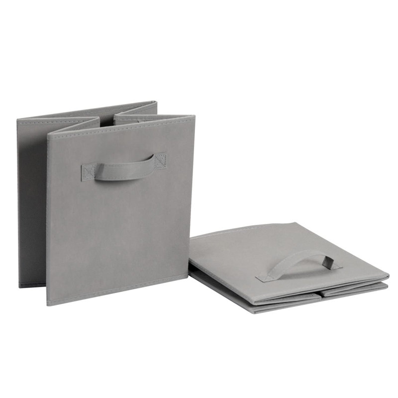 Organisateur de bacs de rangement pliables en tissu