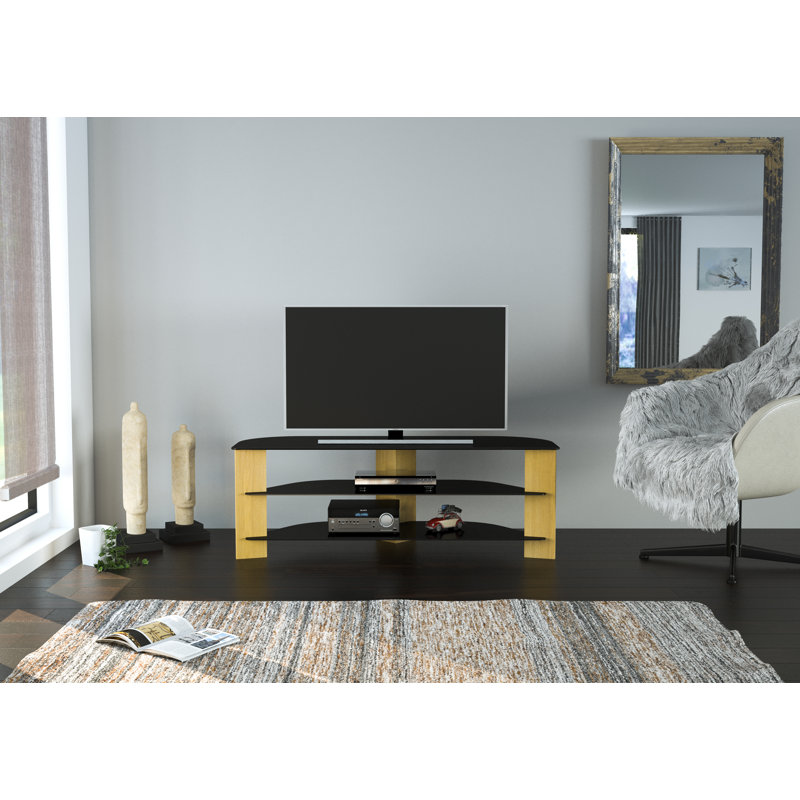 Weist Unfinished TV Stand for TVs up to 58", Oak
