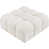 Tissu crème bouclé sélectionné
