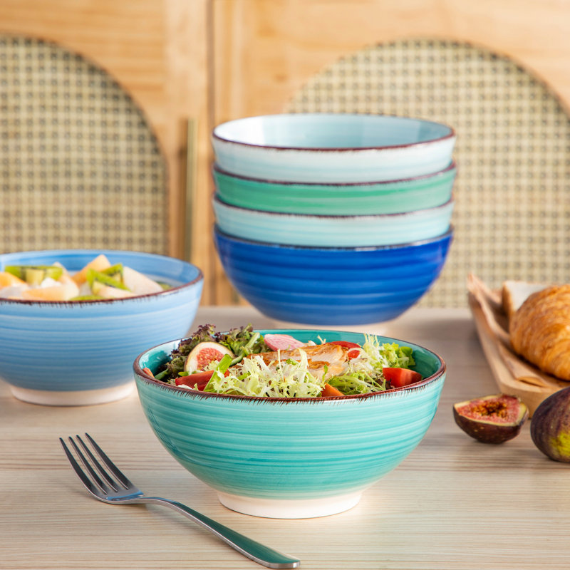 Dinnerware , Blue/Green