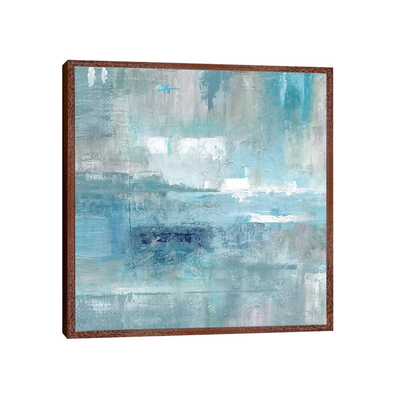 Bay View by Nan - Wrapped Canvas Painting, 45.72 cm H x 45.72 cm W, Classic Wood Framed Canvas