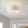 Romines Cotton Semi Flush Mount