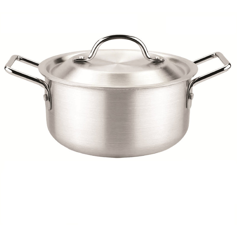 19 Qt. Heavy Duty Aluminum Stock Pot, 19 6 quarts