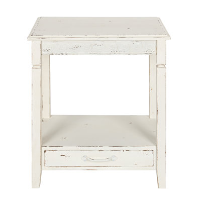 Table de bout avec rangement Holmwood