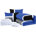 Blue/Black/Gray