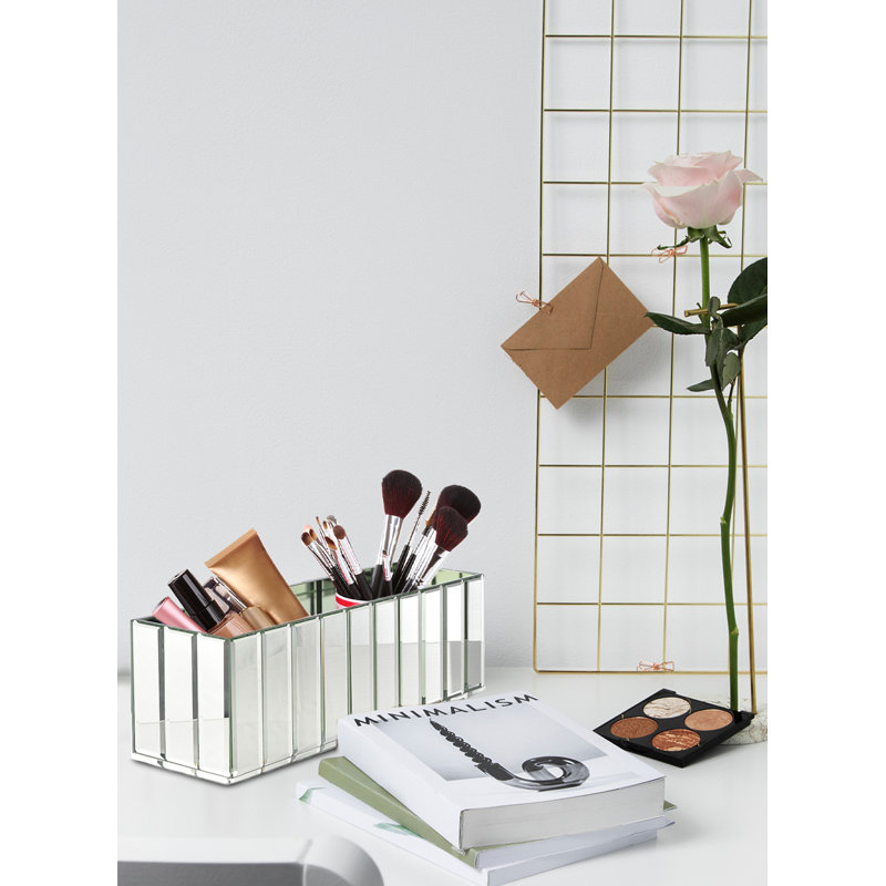 Vase en verre Ivy Bronx Low Gatsby