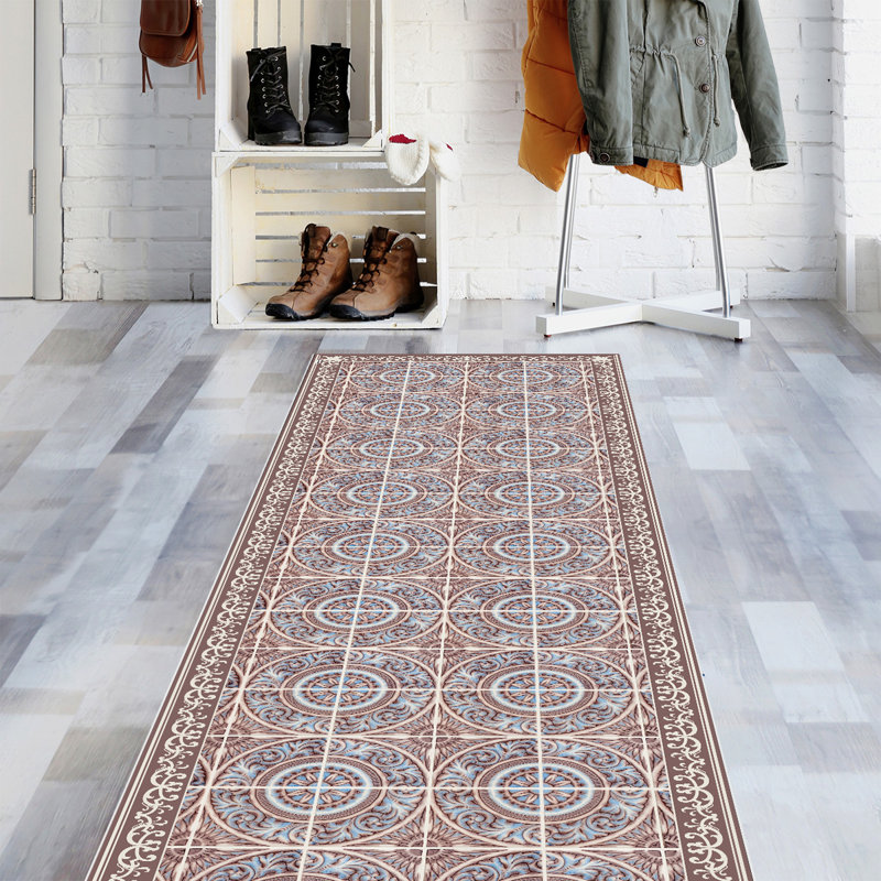 Bynoe Geometric Kitchen Mat, Runner 65 x 266cm