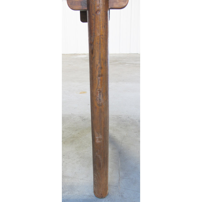 88" Long Elm Console Table