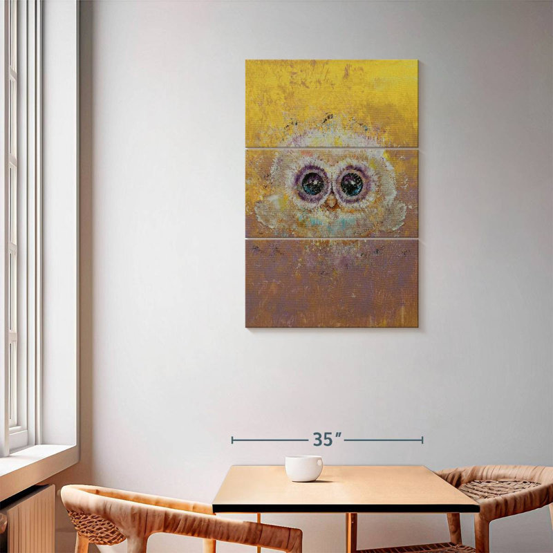 Brampt Hoot, 57" H x 36" W