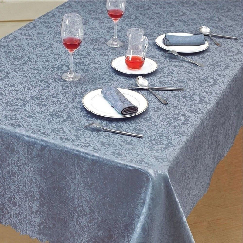 Dostie Tablecloth, 52cm W x 70cm L, Silver