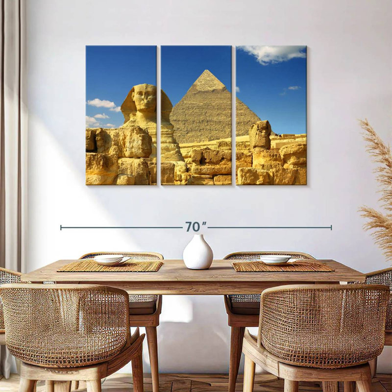 Adella Sphinx In Giza, 36" H x 57" W