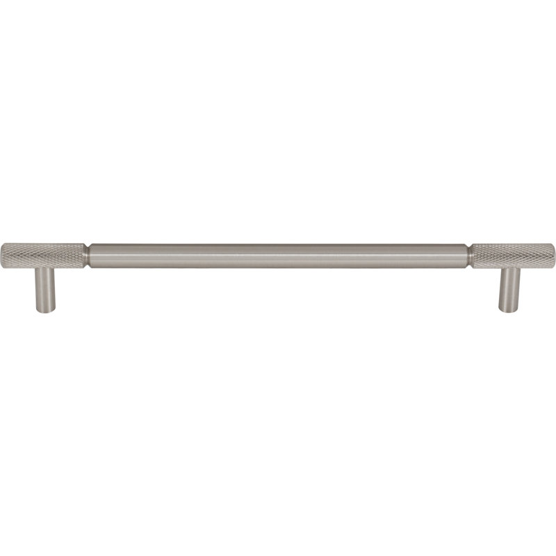 Prestwick Bar Pull, Brushed Satin Nickel, 8 13/16" Center To Center