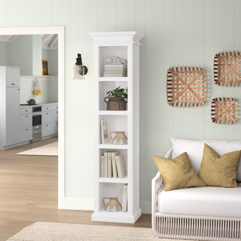 Angellique Bookcase 74.8" H X 19.69" W