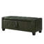 Banc rembourré capitonné avec rangement-129546597
