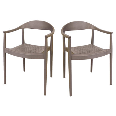 Fauteuil de terrasse empilable