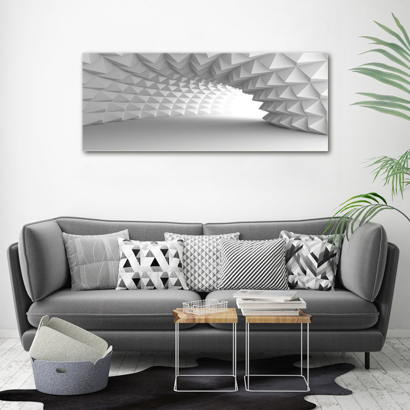 Abstraction Tunnel - Wrapped Canvas Print
