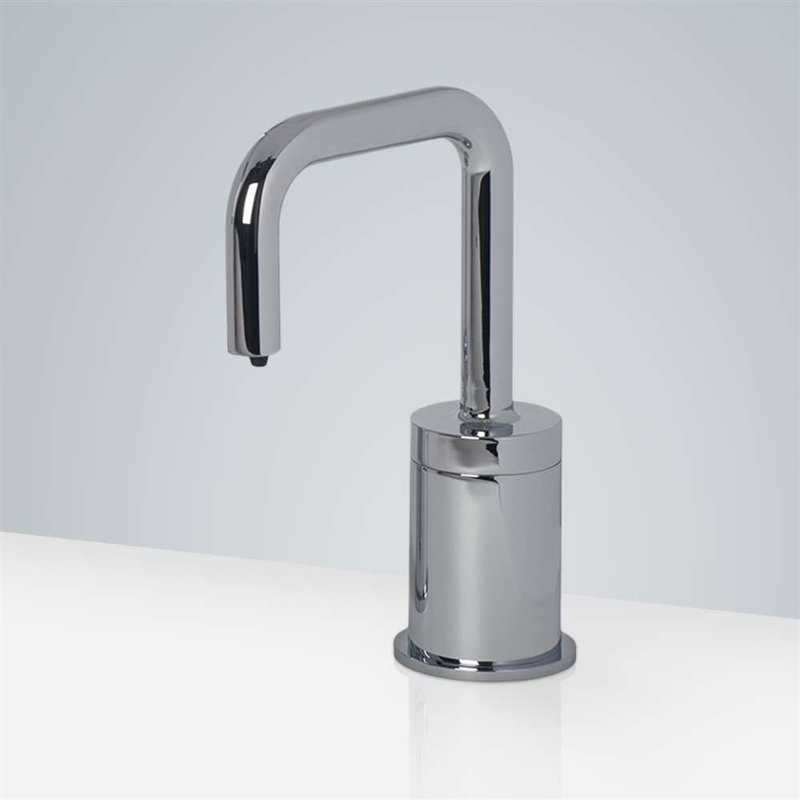 Trio Chrome Deck Mount Touchless Soap Dispenser