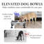 Mangeoire en bois pour chien-110590397