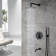 PureEssence Pressure-Balanced (Temperature And Volume) Complete Shower System with Rough in-Valve