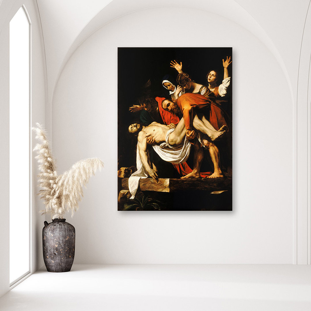 Leinwandbild Das Bild des Kreuzes - Caravaggio