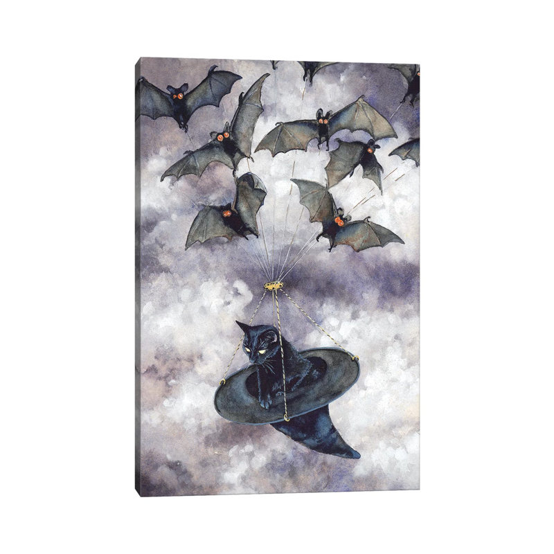 «Batmobile» - Imprimé, H 26 po x l 18 po x 1,5 po, Toile tendue