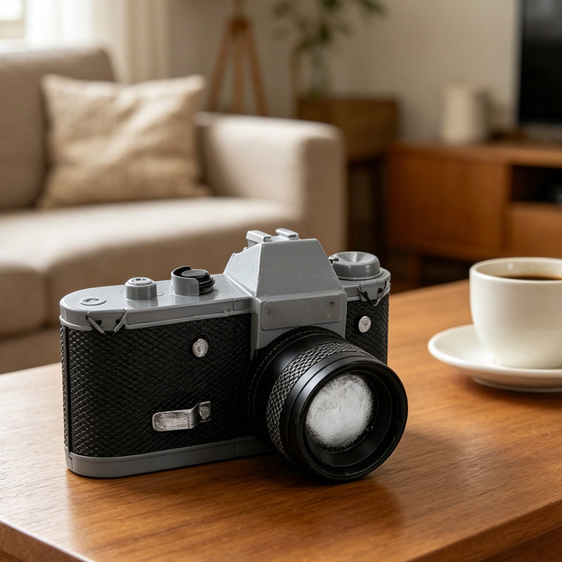 Ornement pour appareil photo multifonctionnel de style rétro européen