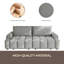 Canapé-lit 90,2 po en tissu Teddy-722782639