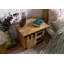 Railway 50cm W Solid Wood Bedside Table-106669835