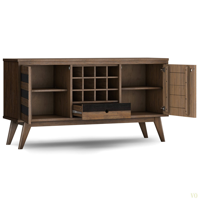 Buffet avec rangement pour bouteilles de vin Clarkson