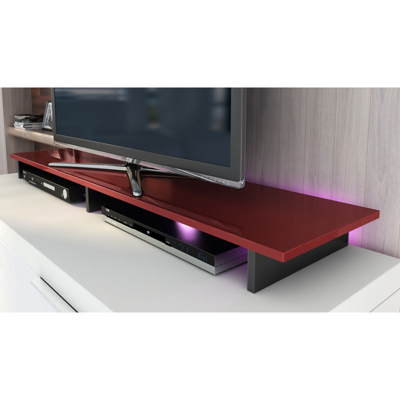 Mccready Extra Shelving, Black (matt)/Burgundy (glossy)