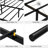Metal Platform Bed with Sweet Heart Design Headboard & Footboard, Under Bed Storage, No Box Spring Needed, Boys & Girls Bedroom Furniture-726289605-726289606