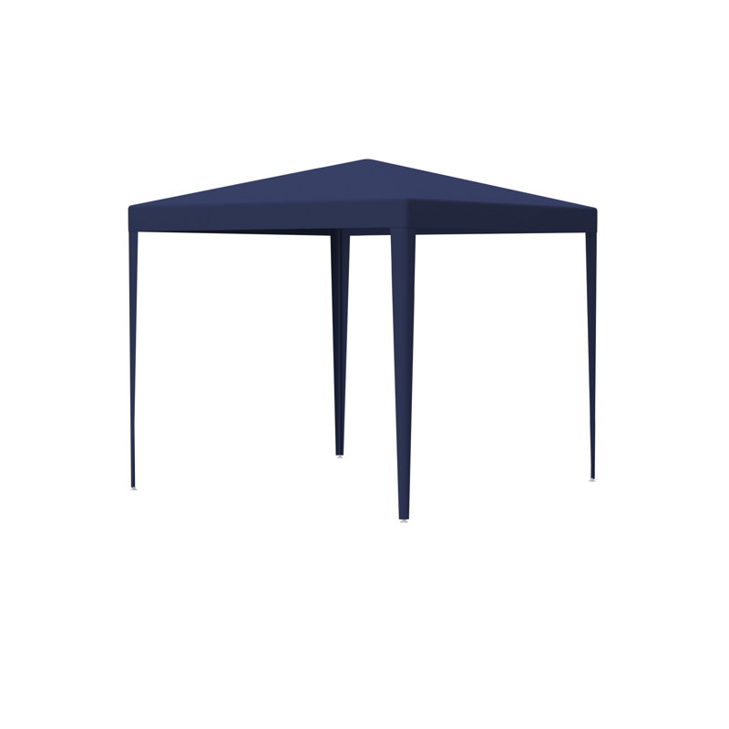 10'X10' Party Tent Outdoor Heavy Duty Gazebo Wedding Canopy + 4 Removable Walls, Blue