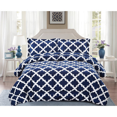 Corona Modern Box Stitch Geometric Shapes Comforter