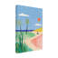 Beach Girl - Impression sur toile tendue