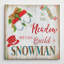 « snow mitaines », reproduction d’art textuel sur toile-40496883-40493317