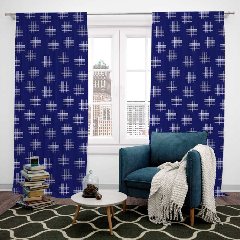 Paire de rideaux obscurcissant Vieux Polyester, L 20 po x L 82 po