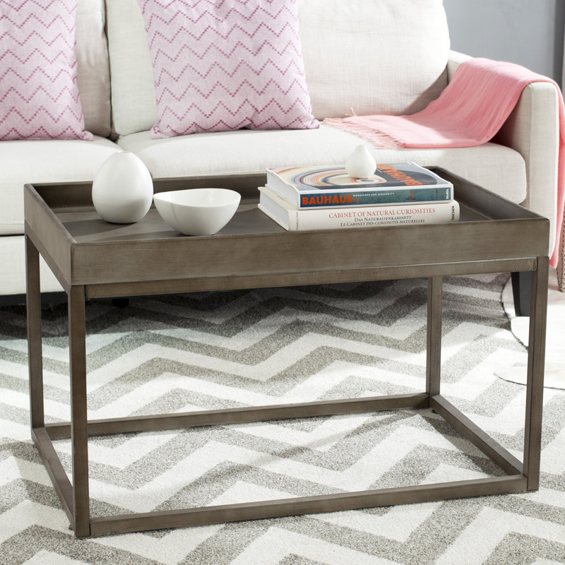 Table basse de Clint, Saddle Brown