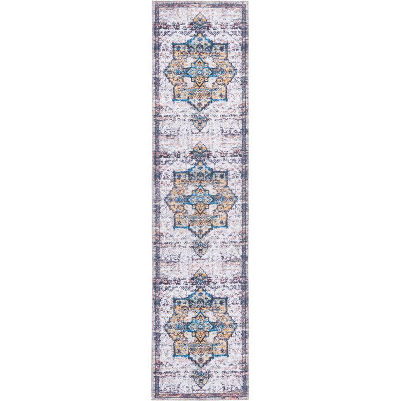 Hyler Moroccan Indoor Rug, Runner 2' x 8'