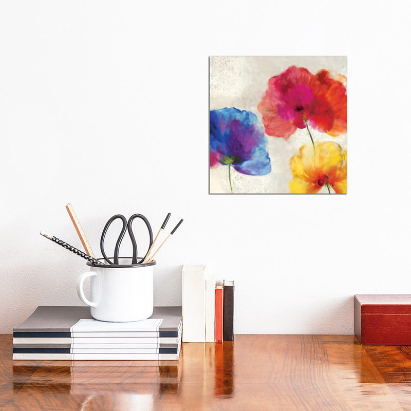 Lush Floral I by Asia Jensen - Wrapped Canvas Painting