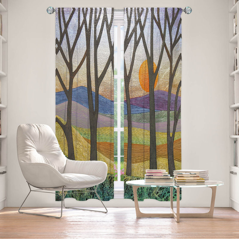 Fehrat Room Darkening Curtain Pair, 20" W x 61" L