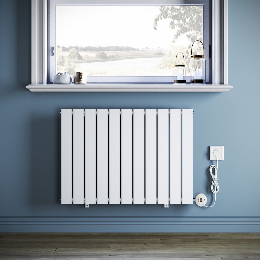 60*5.8cm, Smart WiFi-Enabled Electric Radiator Flat Panel with Intelligent Heating Control