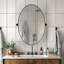  Miroir de salle de bain mural inclinable | Cadre pivotant réglable en acier inoxydable-704742558-704742552