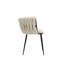 Bargeron 50cm H Velvet Upholstered Metal Side Chair-1941344333