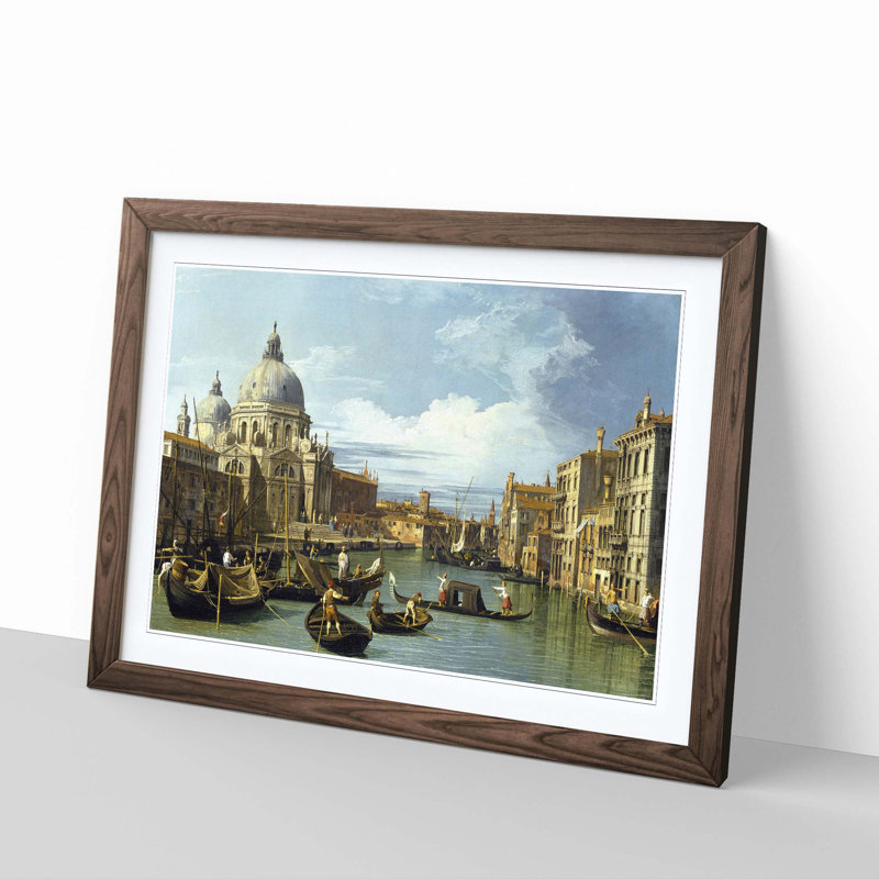 Giovanni Canaletto - Single Picture Frame Painting, Walnut
