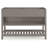 Bennet 48" W Modern Shaker Soft Close Doors Vanity Cabinet with Open Storage Shelf