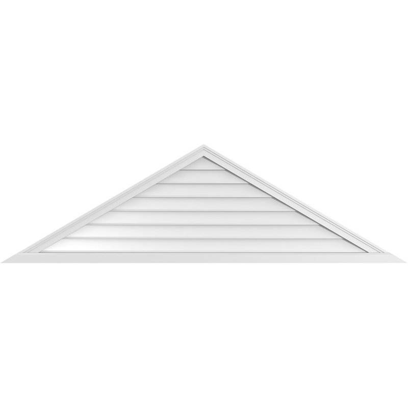 Ventilateur à pignon en uréthane non fonctionnel à fixation triangulaire brun clair 12/12, H 22,125 po x l 76 po x P 1 po