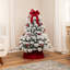 Full Flocked Fairfield Fir Artificial Christmas Tree - 4.5' -Unlit