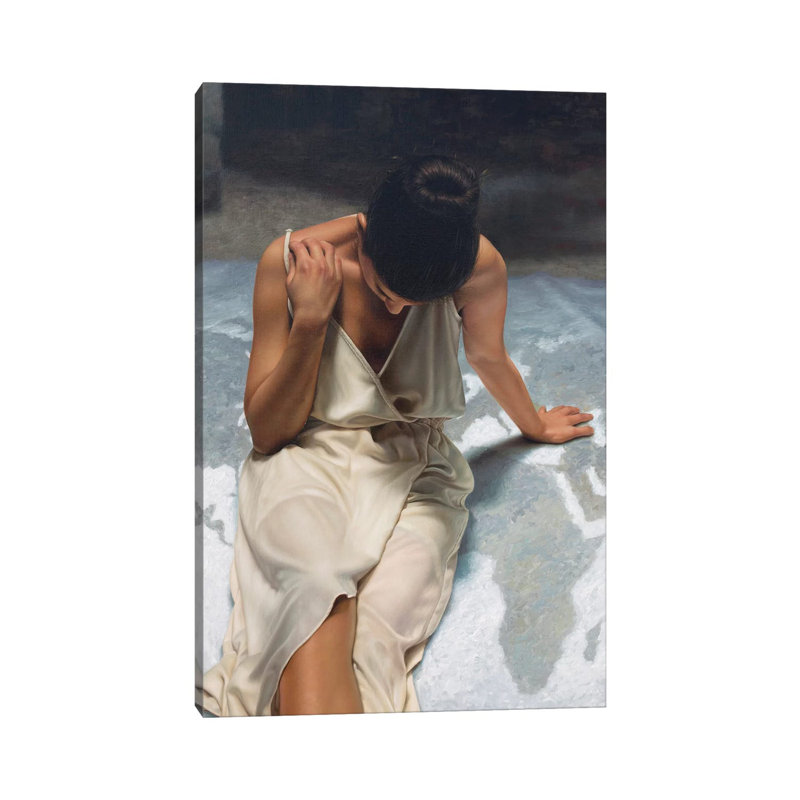 «The World» par Omar Ortiz, impression sur toile tendue, H 18 po x l 12 po x P 1,5 po